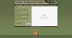 Desktop Screenshot of andystaxidermystudio.com